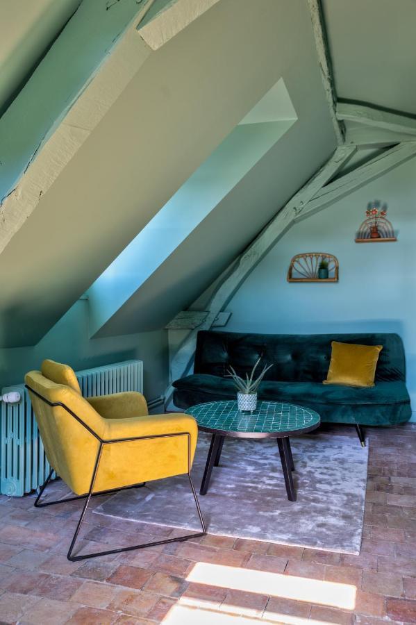 Casa Mila - Maison d'Hôtes raffinée vue sur Loire Saint-Mathurin  Esterno foto